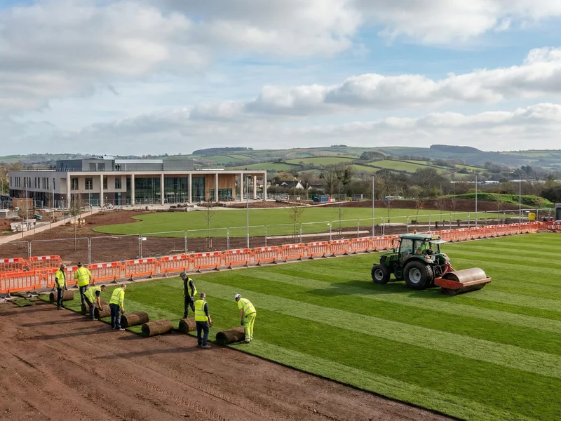 Local government turfing in Devon